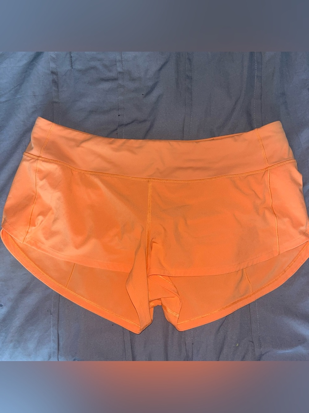 Lululemon Women's Orange Athletic Shorts